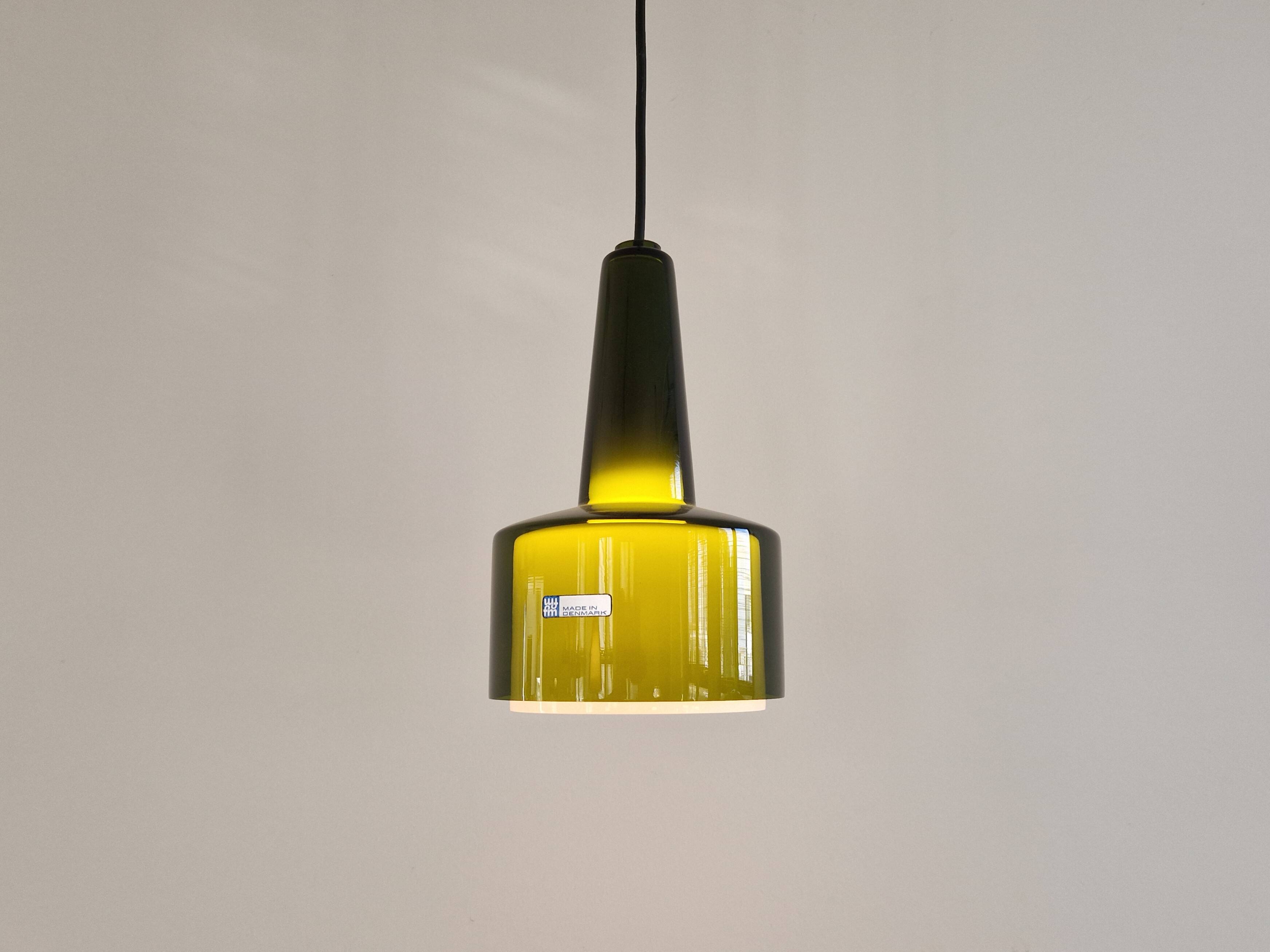 Rare 'Capri' pendant lamp for Fog & Mørup, Denmark 1960's