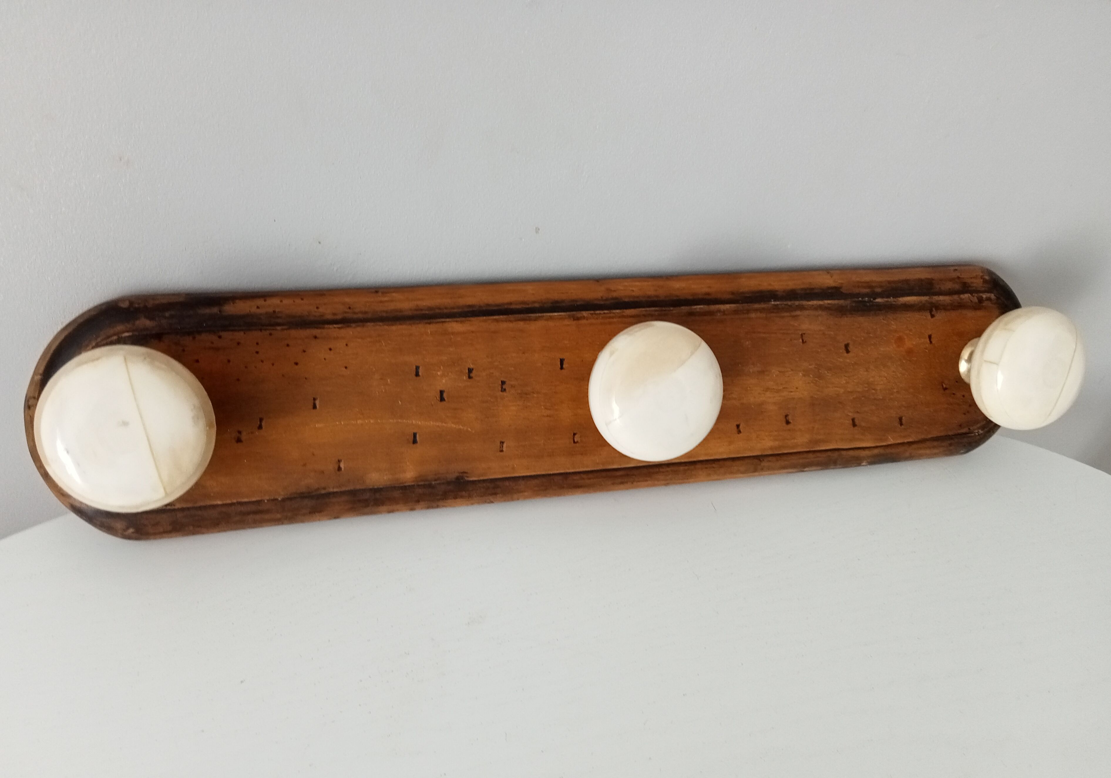 Vintage wall coat rack 70s/80s
