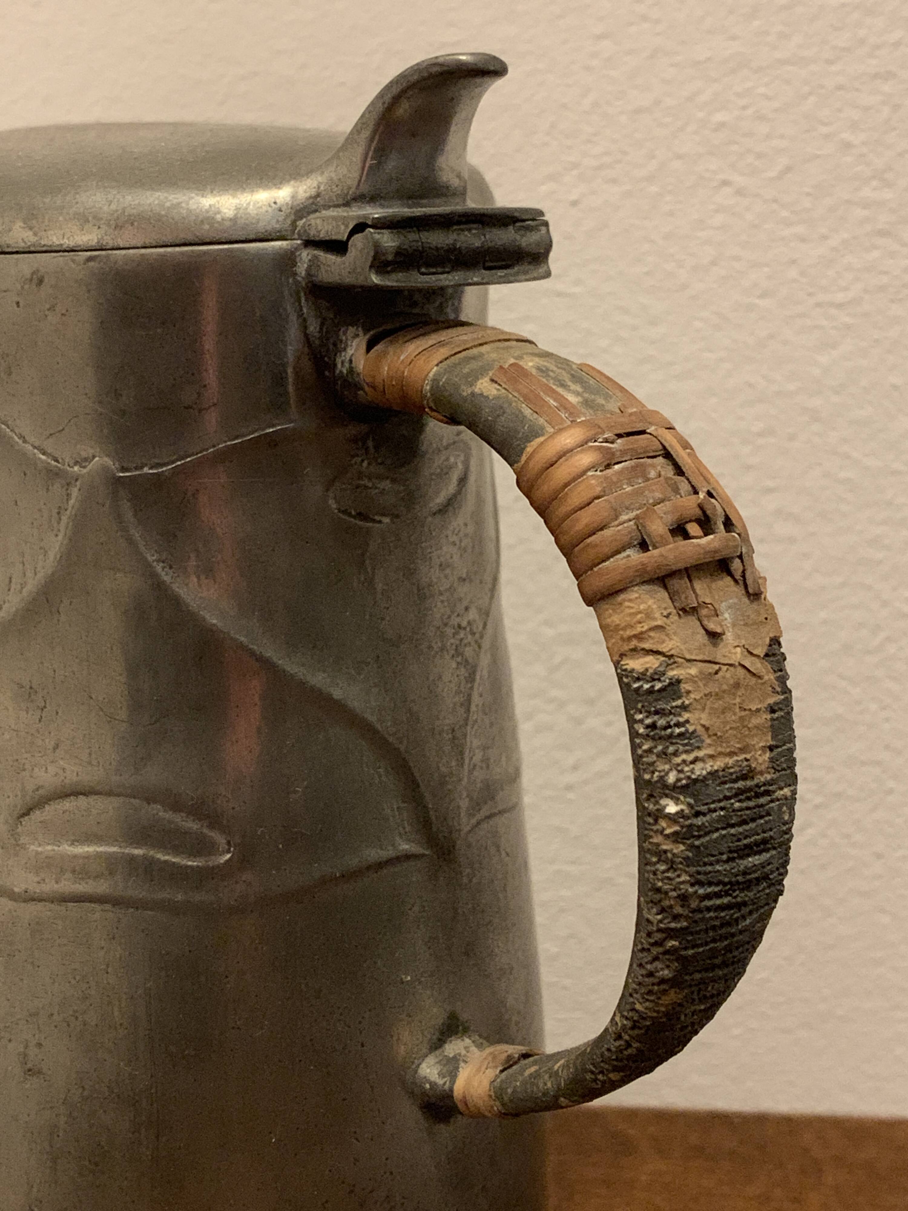 Tudric pewter pitcher by Archibald Knox for Liberty & Co, English Pewter, 1900