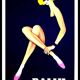 Original advertising poster shoes Bally Bernard Villemot 1980