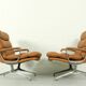 Set of 2 Paul Tuttle Lounge Chair 'Gamma' for Strässle, 1970s