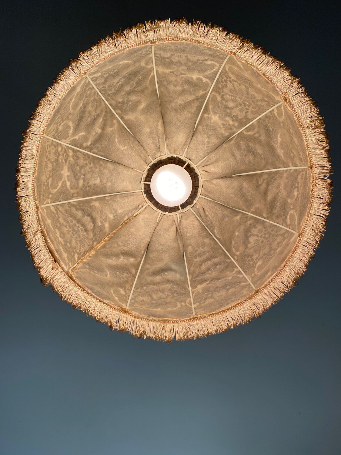 Vintage lace chandelier