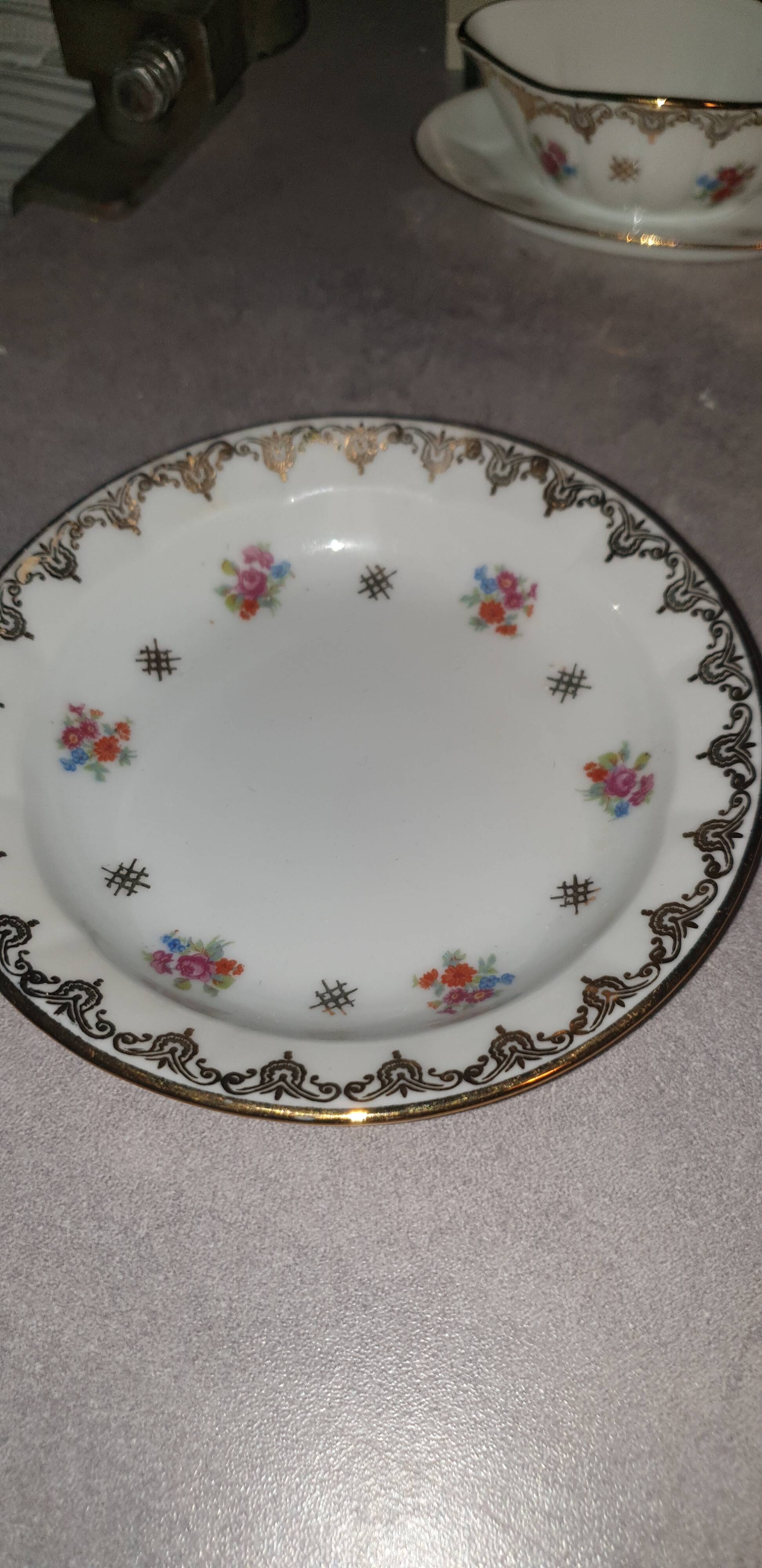 Dinette in paris porcelain half of the 19th century