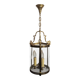 Circular bronze lantern