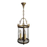 Circular bronze lantern