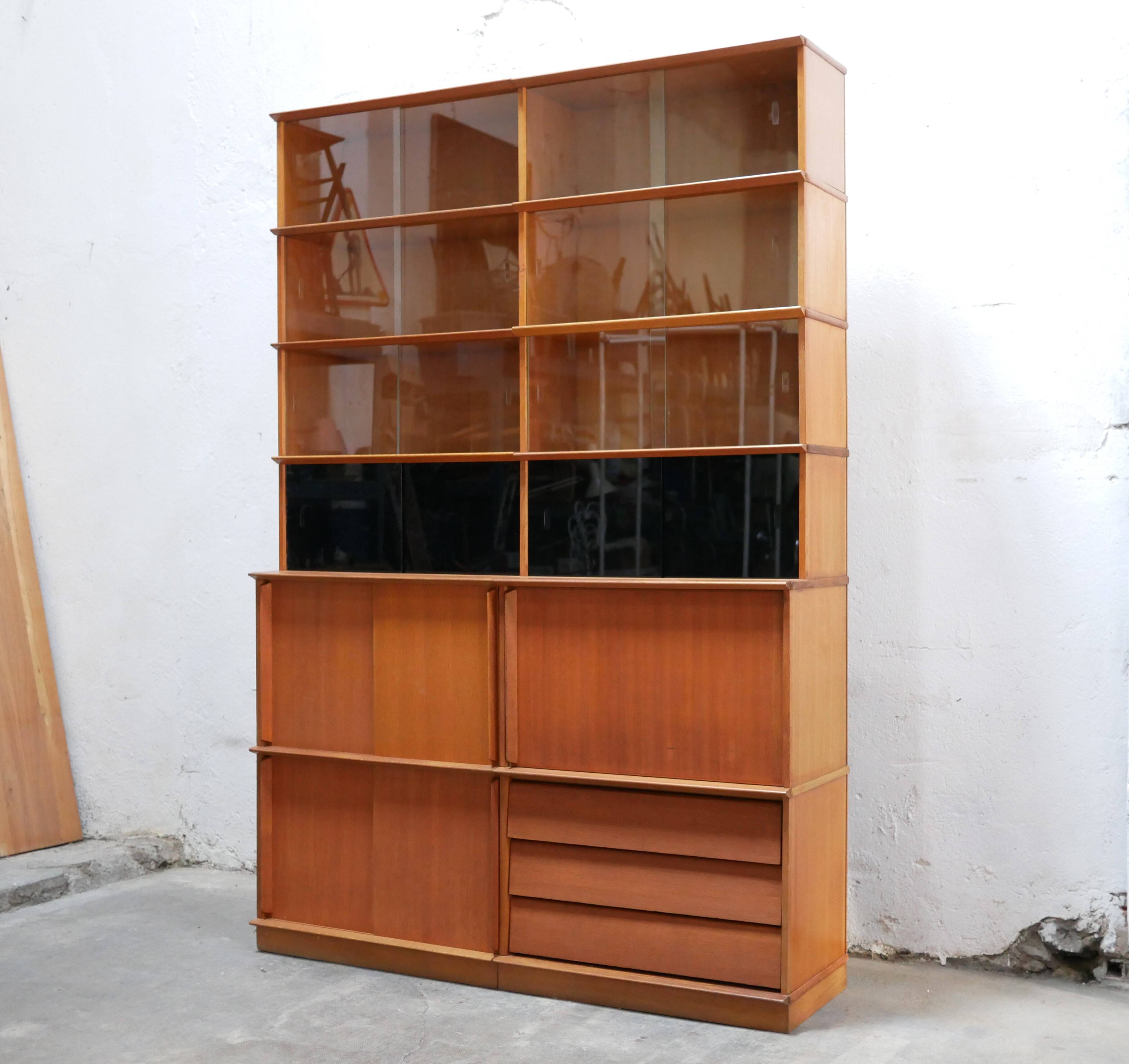 Display case library by Didier Rozaffy for Meubles Oscar editions