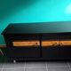 buffet with 4 doors fully restored, keeping its vintage style