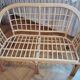 Rattan lounge with removable cushions