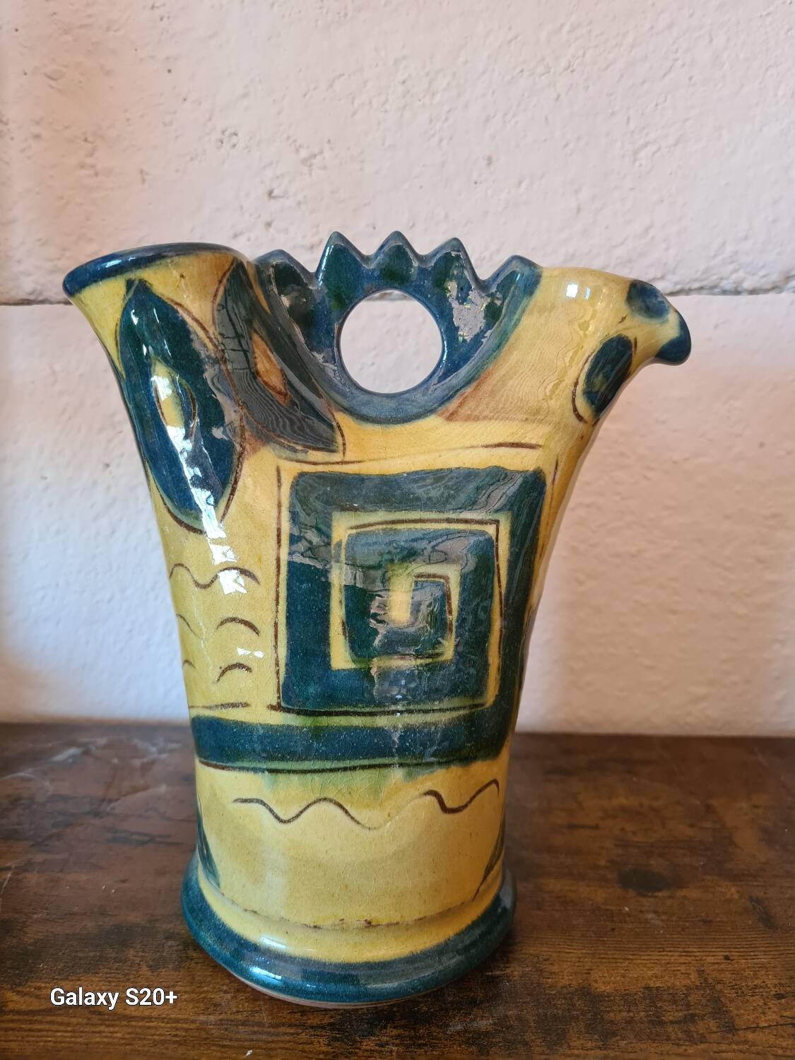 Terracotta jug