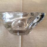 Crystal ashtray contemporary form