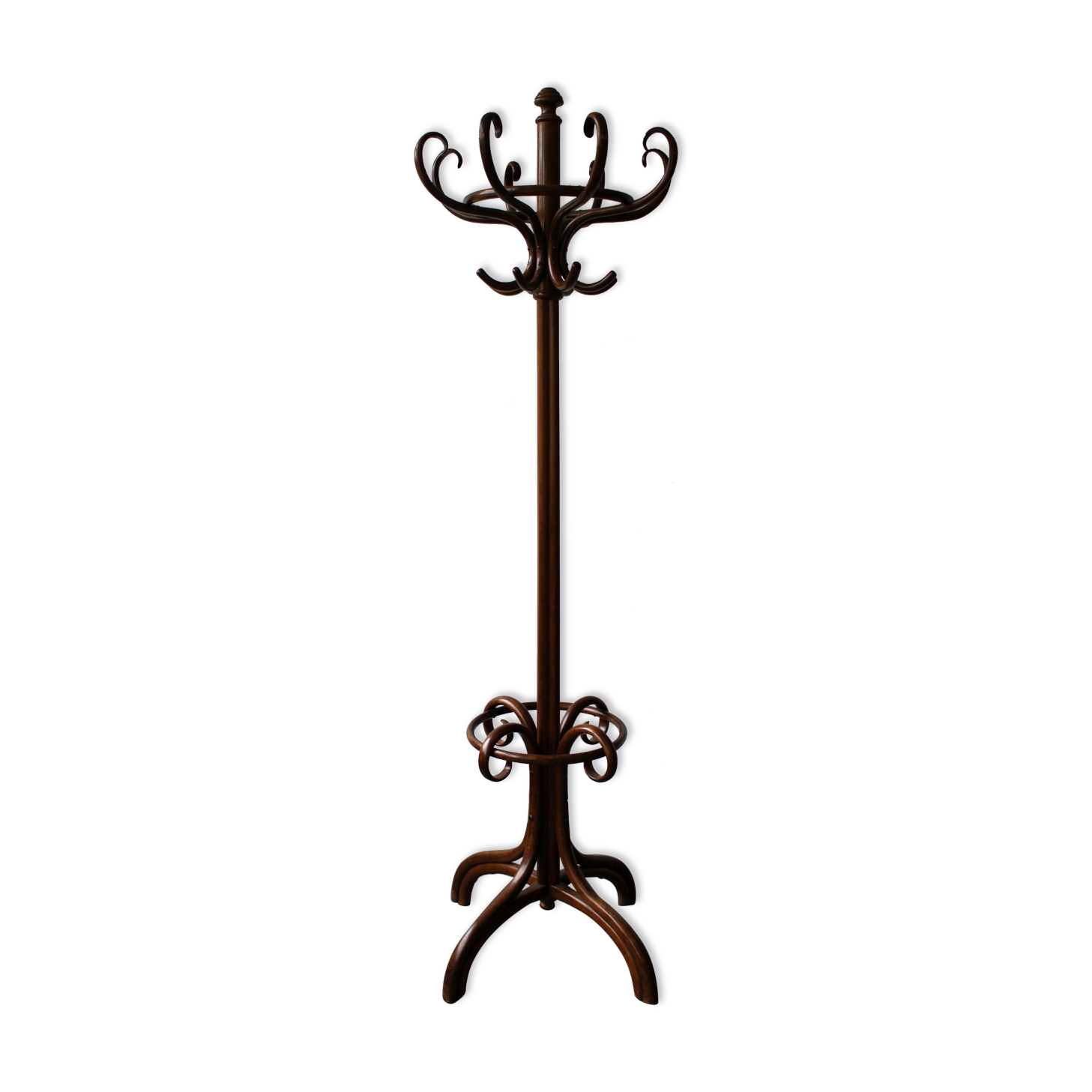 Parrot coat rack, model 10.401, XIXth.
