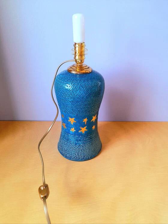 Ceramic lamp base A.Rousset Paris
