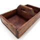 Old wooden basket