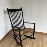 Fauteuil à bascule J16 Mobler Hans Wegner