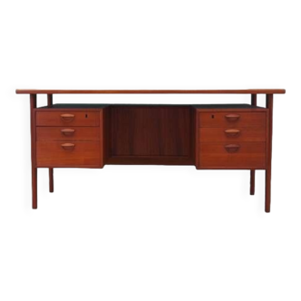 Teak desk, Danish design, 1970s, designer: Kai Kristiansen