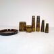 Collection of 6 Ceramic Vases and a Upsala Ekeby Nevada Tray 1962