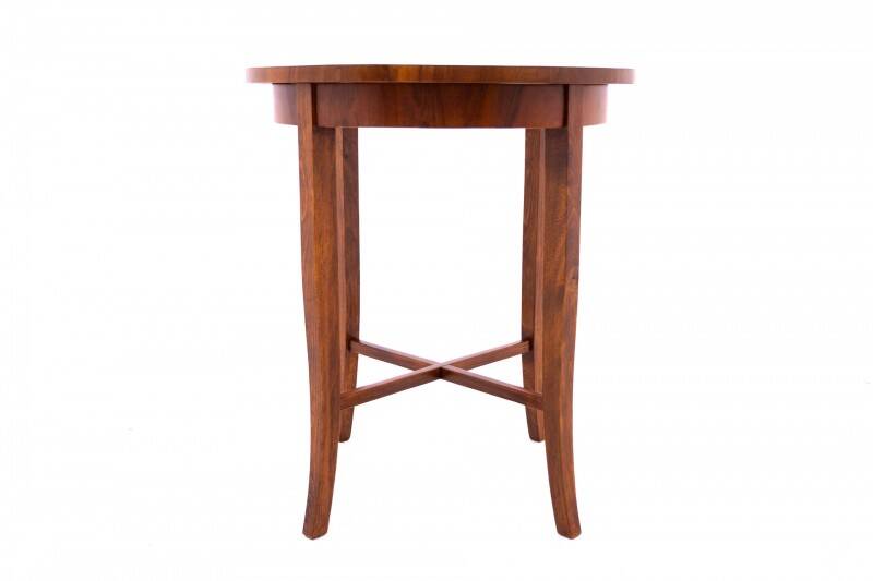 Art Deco round table, Poland, 1940s.