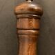 Pepper or pepper mill in wood Peugeot Frères Lion, height 26 cm