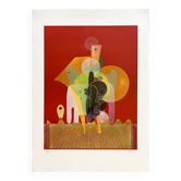 Lithographie couleur signée et numérotée d'Ervin Neuhaus