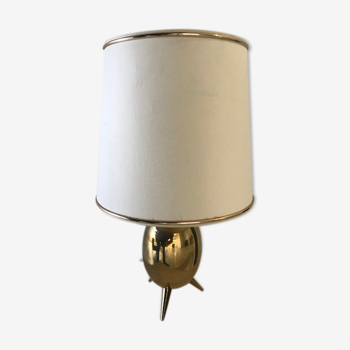 Lampe tripode en laiton 1960