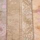2x9 Turkish Pink & Brown Hallway Vintage Runner Rug, 77x270Cm