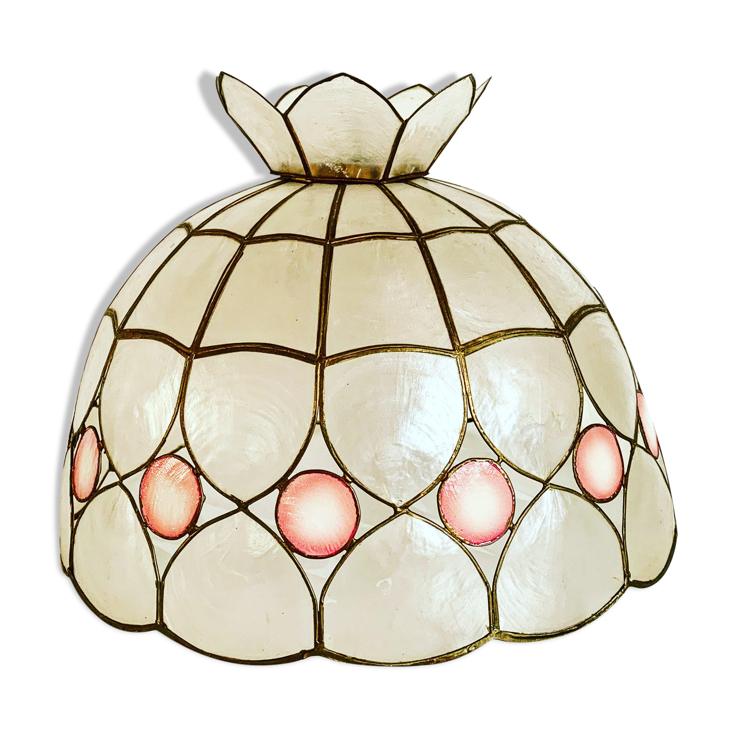 Suspension vintage en nacre