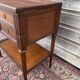 Napoleon III-era mahogany hairdresser Louis XVI