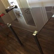 Glass table designer Jean Nouvel for Cassina
