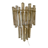 Venini murano glass wall light, Italy 1980s
