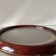 Oval mahogany antique picture frame large