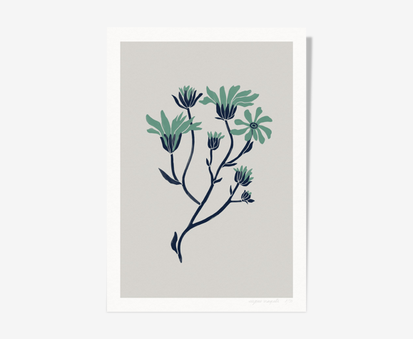 Affiche A4 "Flowers N°4"