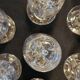 10 crystal champagne flutes 24% Cristallerie Kaspar Lemberg Lorraine vintage