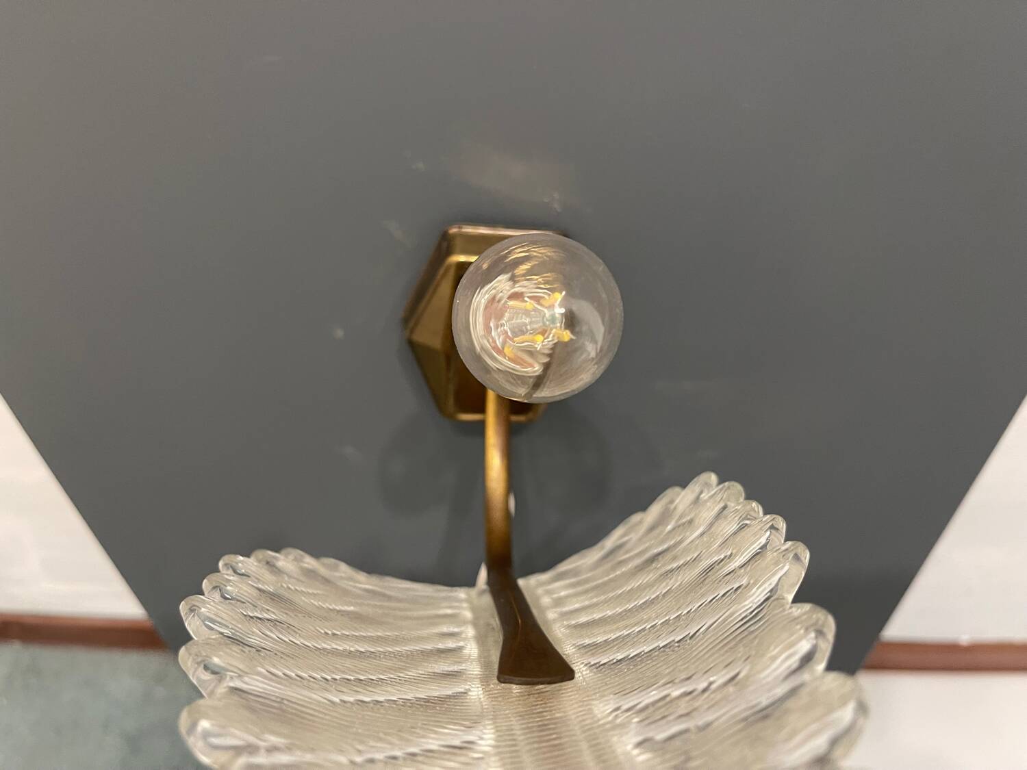 Barovier Murano Glass Sconces Set of 3