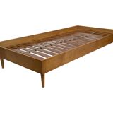Vintage daybed of the 1960s Netherlands minimalist design in oak