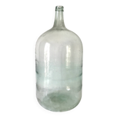 Old demijohn 25L, transparent glass carboy