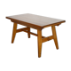 Rene Gabriel's "reconstruction" meal table 1950