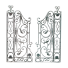Pair of gates, doors, gates, wrought iron