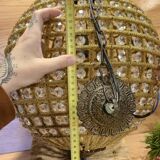 Magnificent and spectacular vintage Italian spherical chandelier.