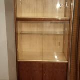Vitrine 60 vernie, vintage