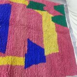 Traditional natural wool rug 250cm x 150cm