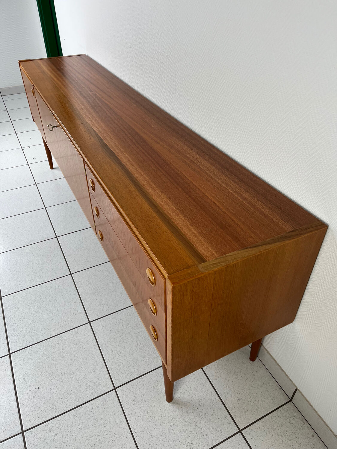 Scandinavian teak sideboard from the 1960s.