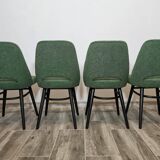 Dining Chairs by Radomir Hoffman for Ton, 1950s, Set of 4