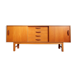 Vintage Scandinavian line in 60s teak