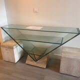 Glass console