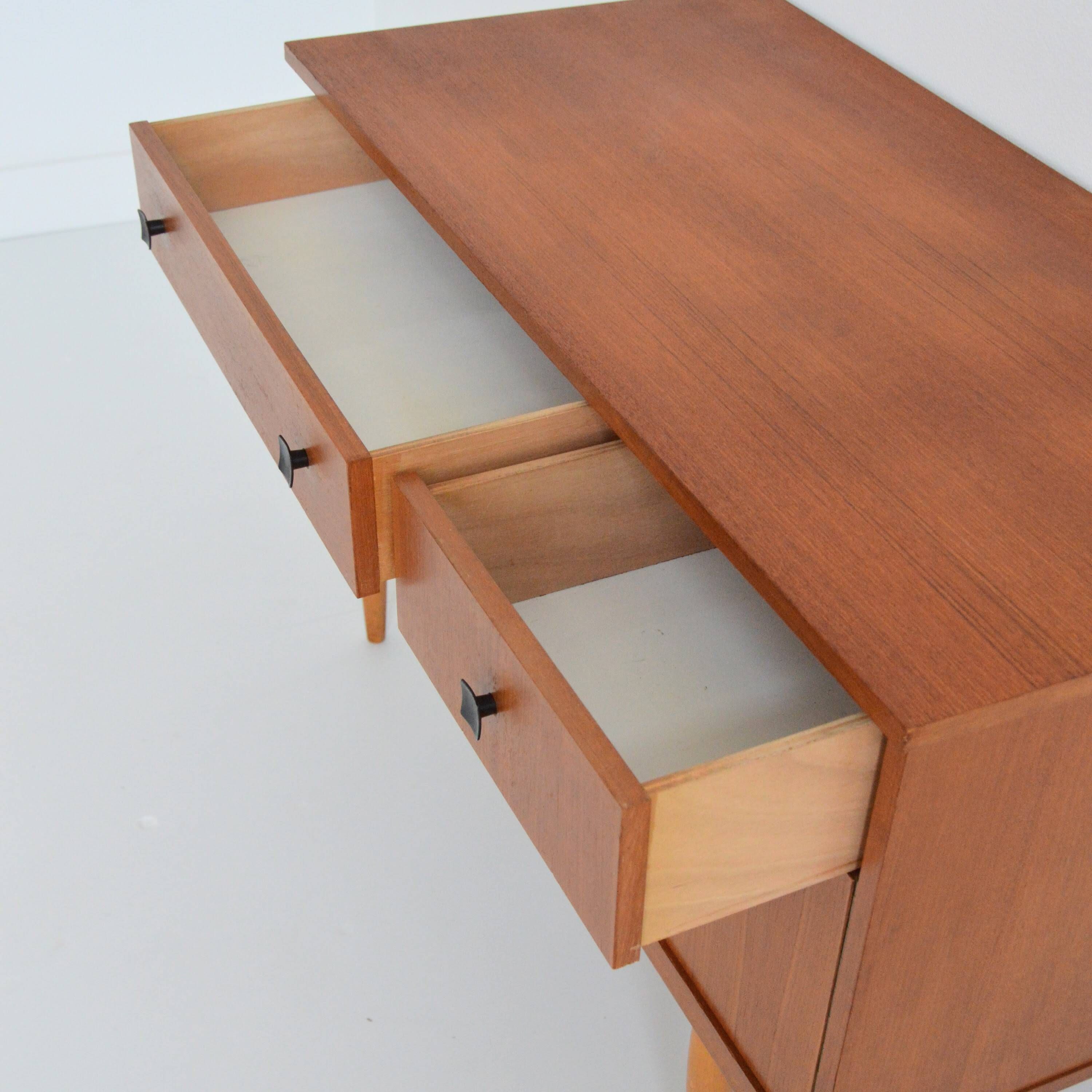 Bureau scandinave teck 1960 vintage