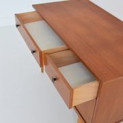 Scandinavian teak desk 1960 vintage