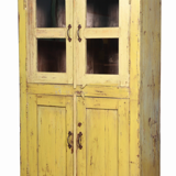 Yellow teak cabinet