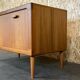 60s 70s teak sideboard Credenza cabinet Danish Modern Design Denmark 70s