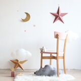 Chaise bistrot vintage en bois