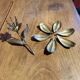 Fleur cendrier vintage